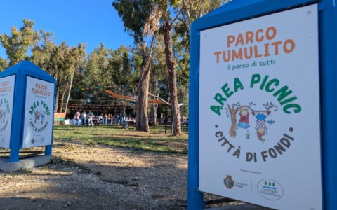 Parco di Tumulito, inaugurata area pic nic