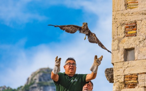 Mongolfiere e sbandieratori, la nuova stagione dei Parchi del Lazio