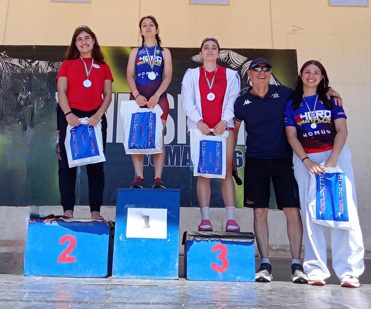 Zhero Triathlon Latina, successo a Casal Palocco