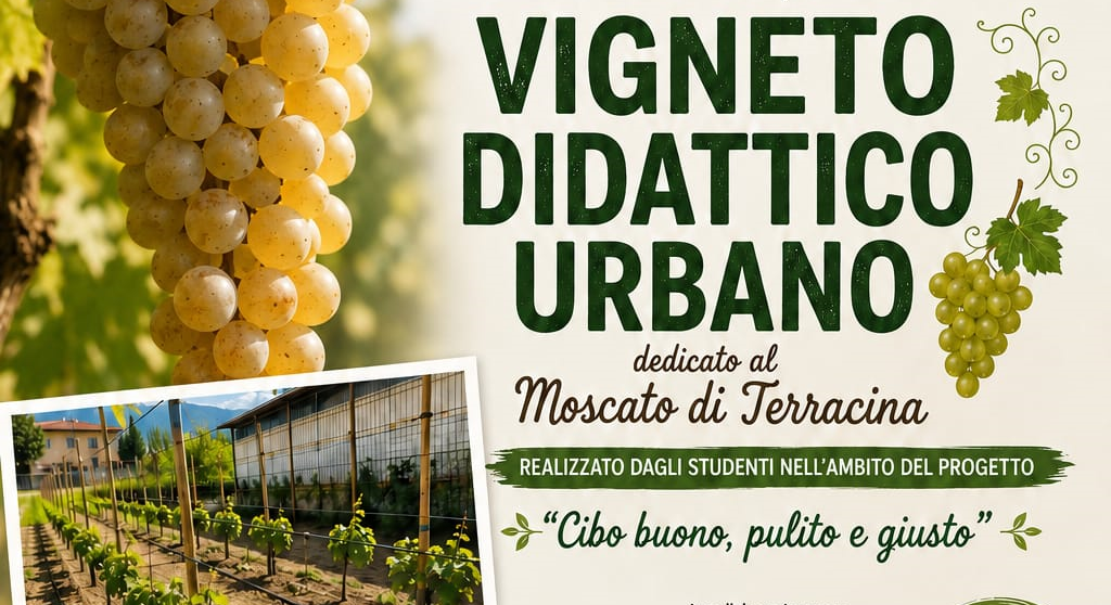 Inaugurato il Vigneto Didattico Urbano all’IIS Bianchini Filosi
