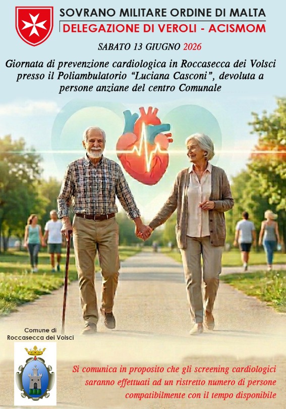 Giornata di screening cardiologico al Poliambulatorio Comunale
