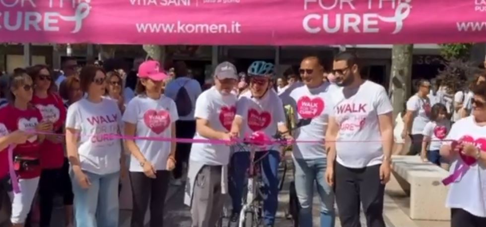Successo per la Walk for the Cure per la prevenzione del tumore al seno