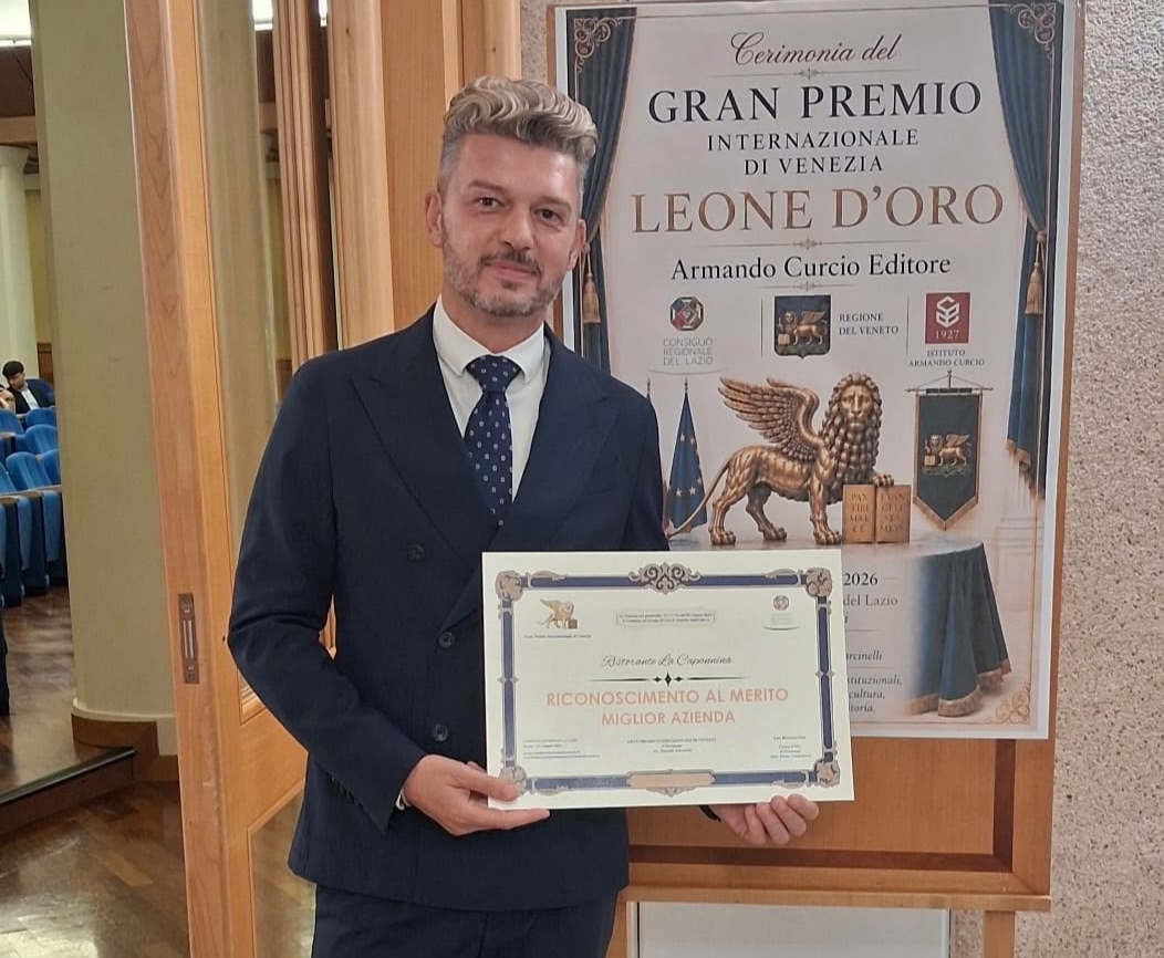 La Capannina riceve il Leone d’oro per la sua prestigiosa missione nel food
