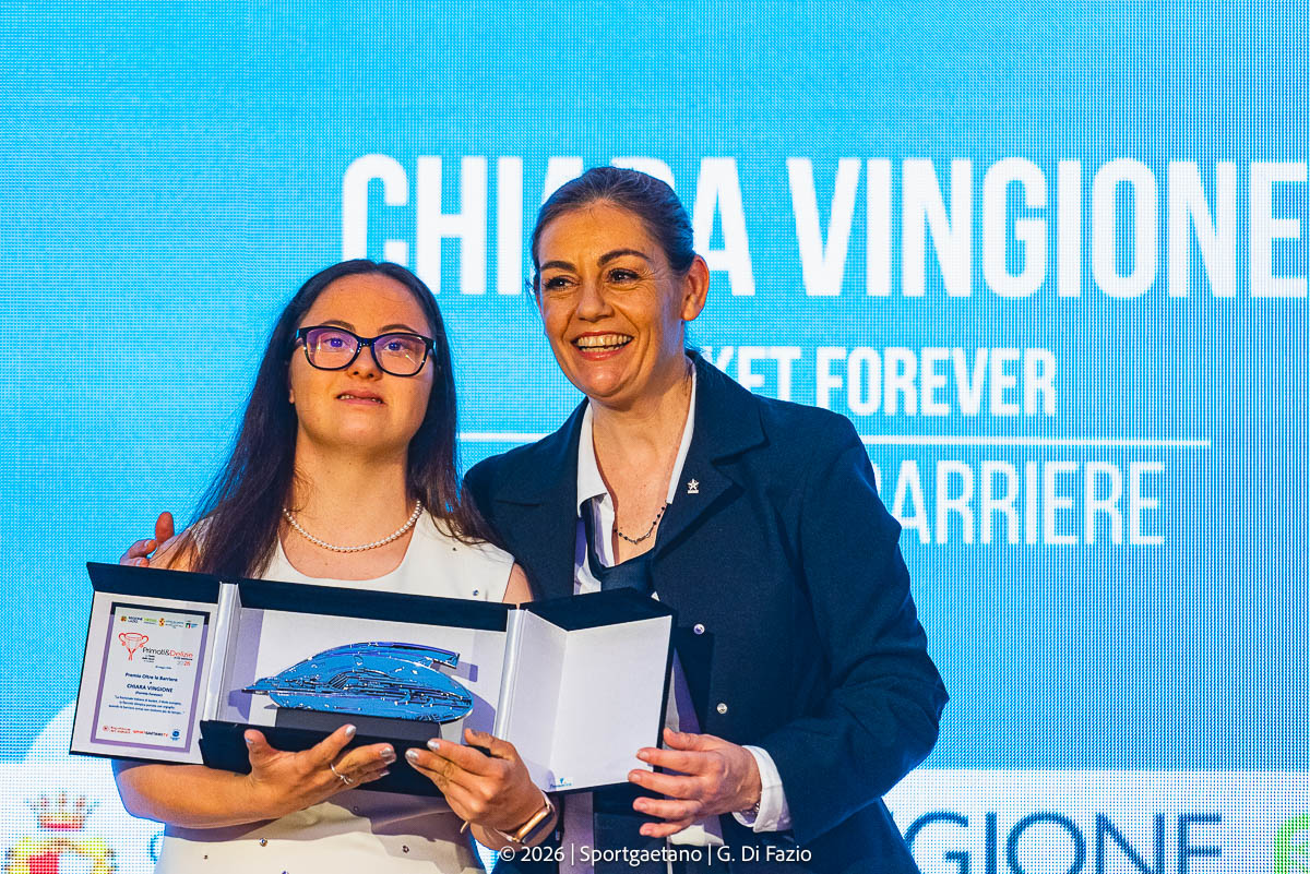 Primati e Delizie, Premio oltre le Barriere a Chiara Vingione