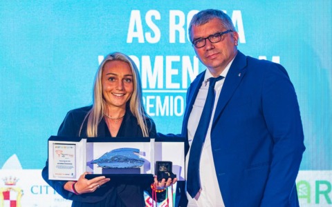 Primati e Delizie, premio speciale all’AS Roma Women