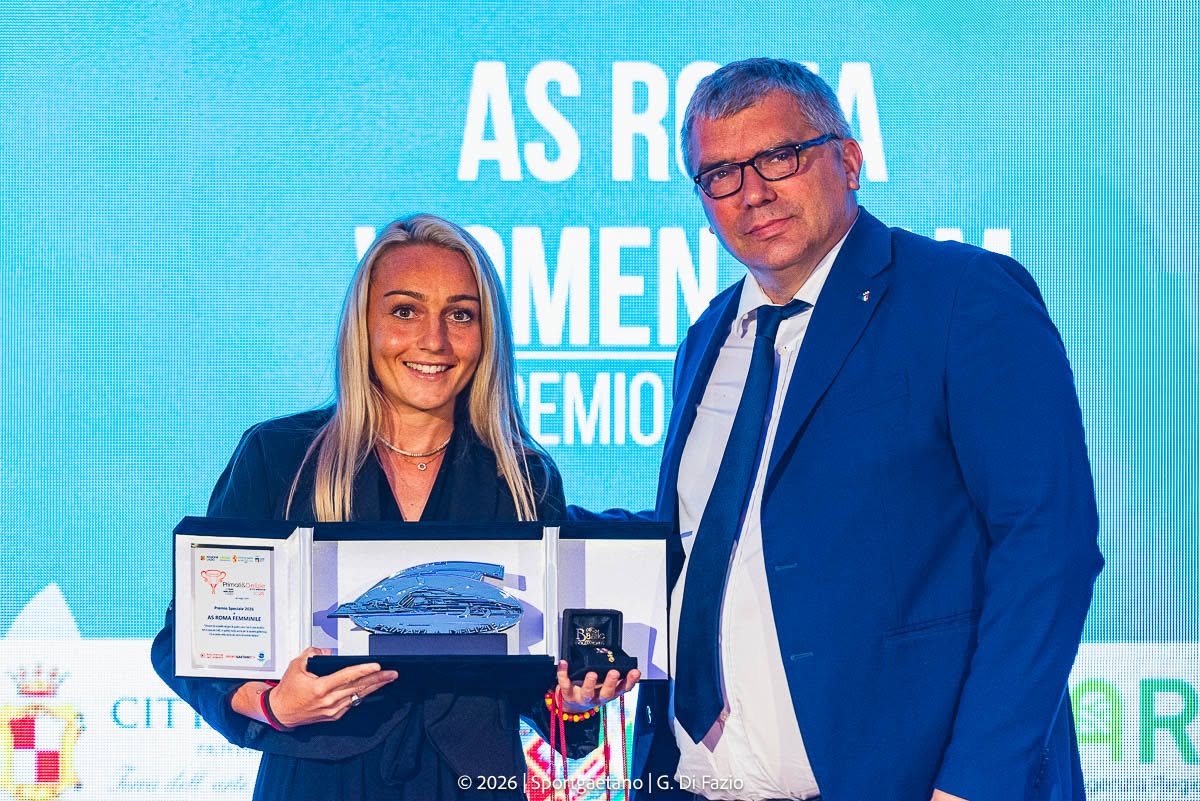 Primati e Delizie, premio speciale all’AS Roma Women