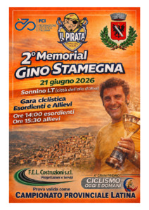 Si corre domani a Sonnino il Memorial Stamegna