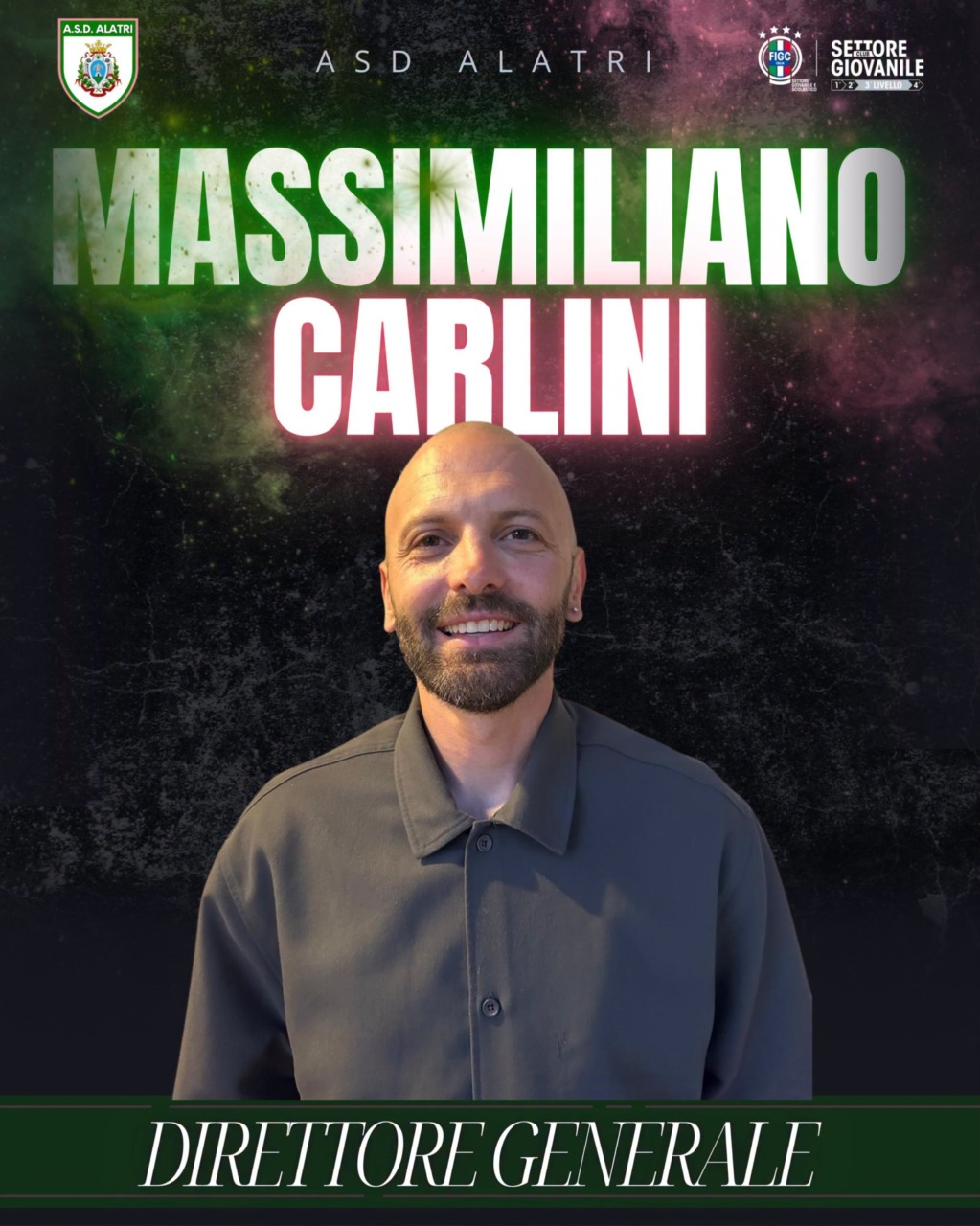 Massimiliano Carlini nuovo Direttore Generale dell’Alatri