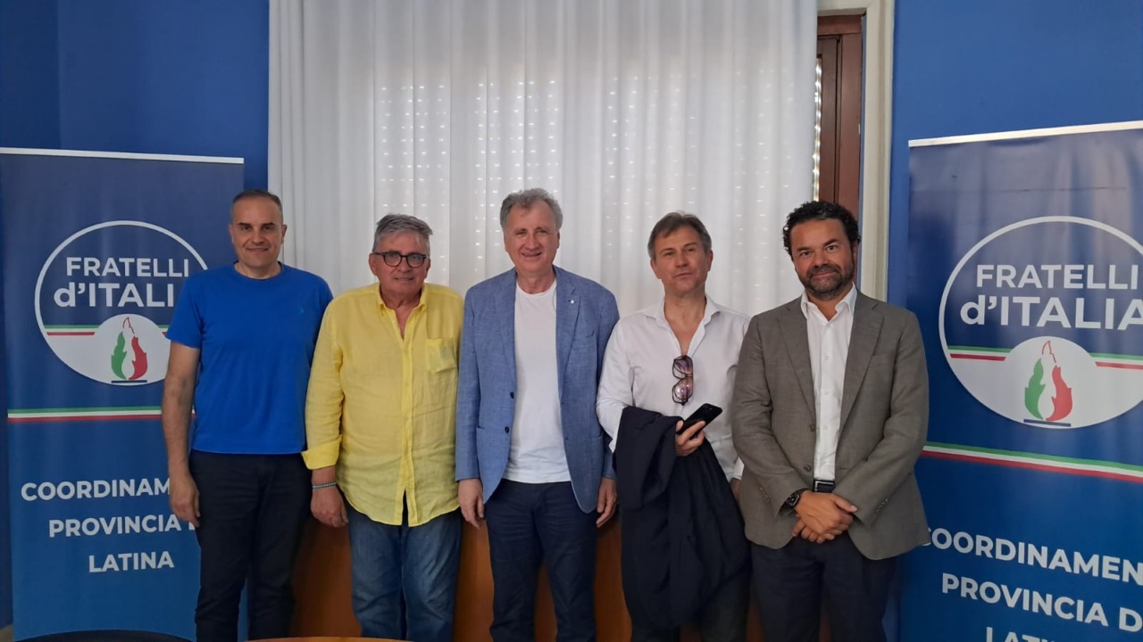 Provincia, riunione nella Federazione di Fratelli d’Italia con gli eletti