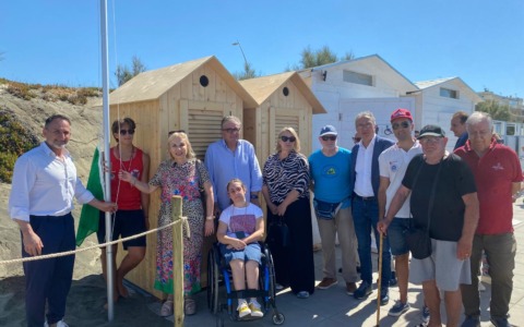 Aperta al pubblico la spiaggia inclusiva “Tutti al mare”