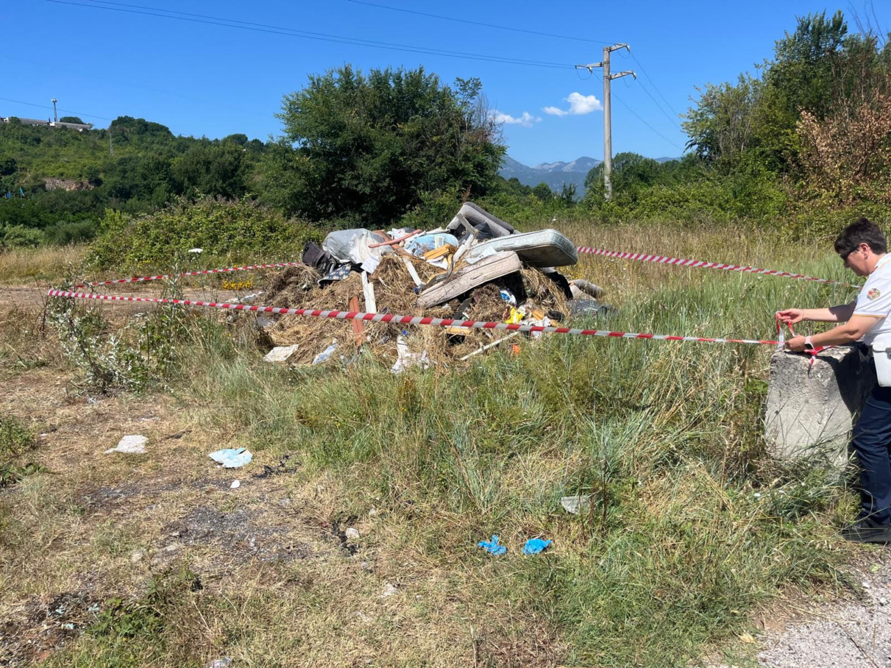 Discarica abusiva in via Mulino San Rocco: identificato il responsabile