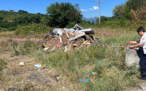 Discarica abusiva in via Mulino San Rocco: identificato il responsabile