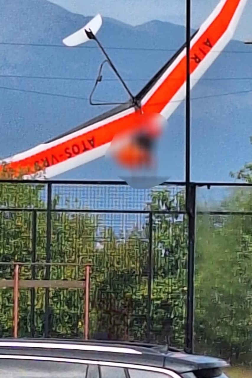 Tragedia in volo. Deltaplanista muore folgorato