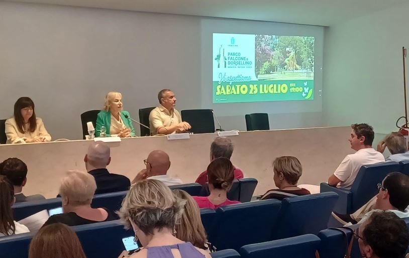 Riapre il Parco Falcone e Borsellino, la presentazione. LE INTERVISTE