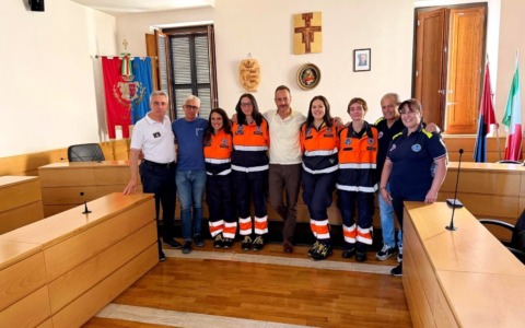 Addette Antincendio, incontro con il sindaco