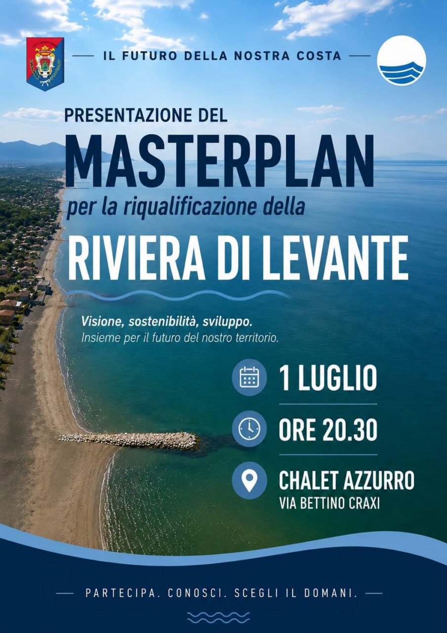 Riviera di Levante, presentazione del Masterplan per la riqualificazione della frazione costiera