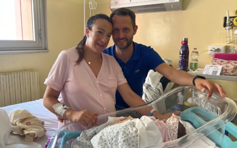 Ospedale, tre fiocchi azzurri e due rosa in sette ore