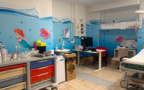 Al Goretti al via l’umanizzazione del Pronto Soccorso Pediatrico