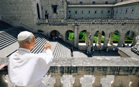 Papa Leone XIV in visita a Montecassino: l’emozione della Ciociaria