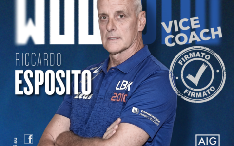 Riccardo Esposito vice allenatore della Benacquista Latina