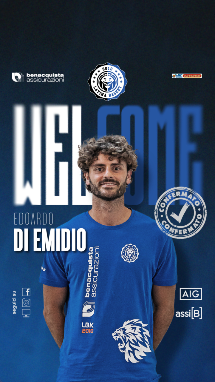 Edoardo Di Emidio resta alla Benacquista Latina
