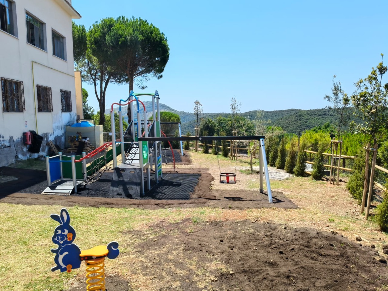 Il Parco Naturale dei Monti Aurunci inaugura la nuova area playground presso il Santuario della Madonna della Civita