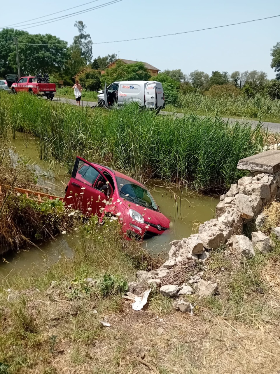 Incidente stradale sulla Migiara 55. Due feriti, uno in codice rosso