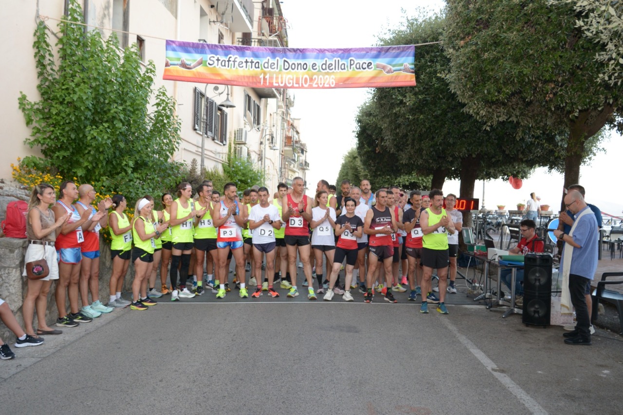 Successo della Staffetta del Dono e della Pace targata UISP