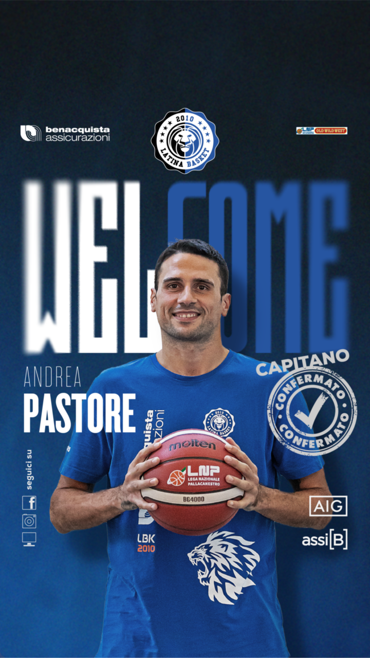 Andrea Pastore resta alla Benacquista Latina