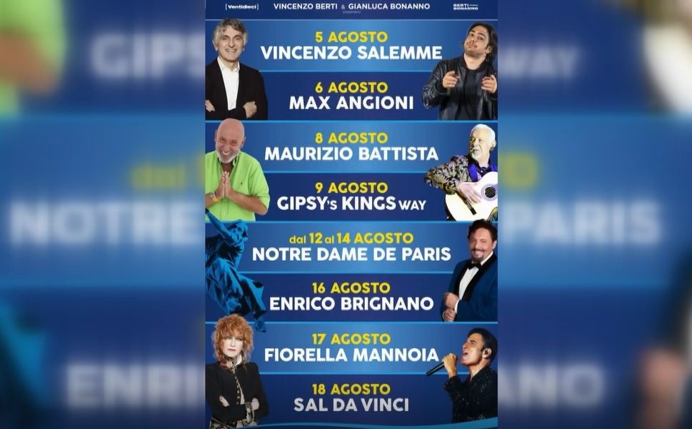 Backstage e ospitality, l’Arena del Mare raccontata via social