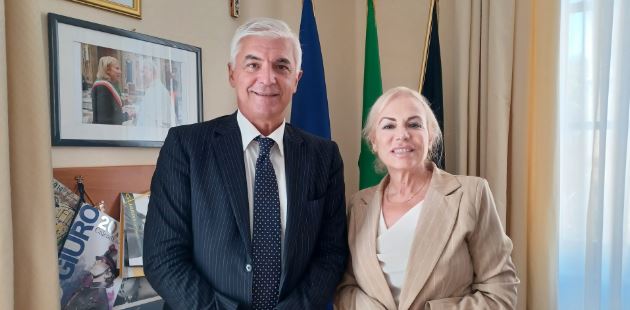 Il sindaco Celentano riceve il nuovo Questore Marco Martino