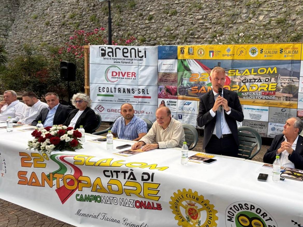 Ciacciarelli: “Lo Slalom Città di Santopadre valorizza sport e territorio”