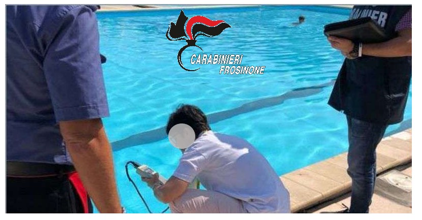 Controlli dei Carabinieri e del Nas nelle piscine e nelle strutture natatorie del territorio