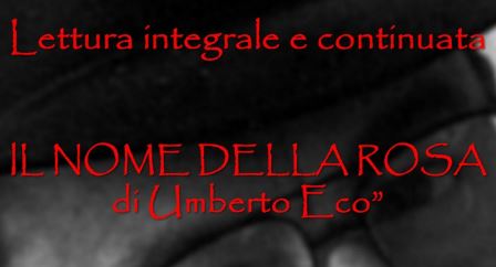 La lettura integrale del “Il nome della rosa”, a Sezze una maratona di 24 ore