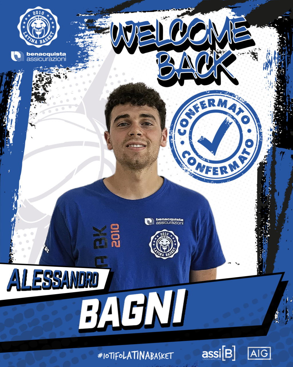 Benacquista Latina, Alssandro Bagni torna nello staff tecnico