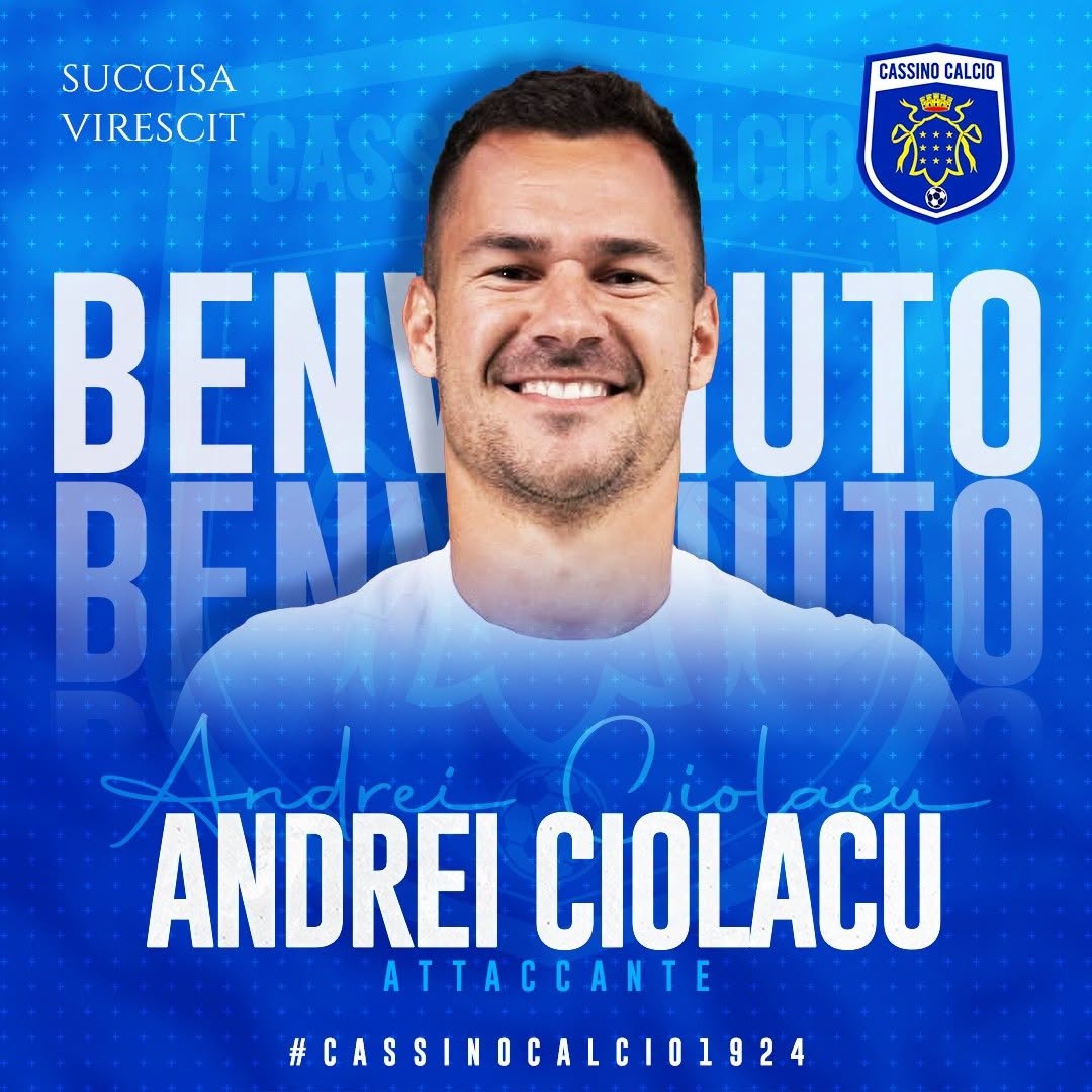 Doppio colpo per il Cassino. Dopo De Filippis, ecco Ciolacu