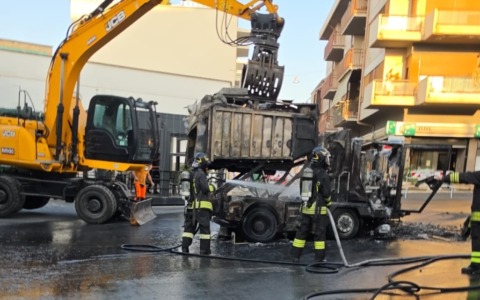Incendio mezzo Cisterna Ambiente: la FP CGIL chiede interventi urgenti