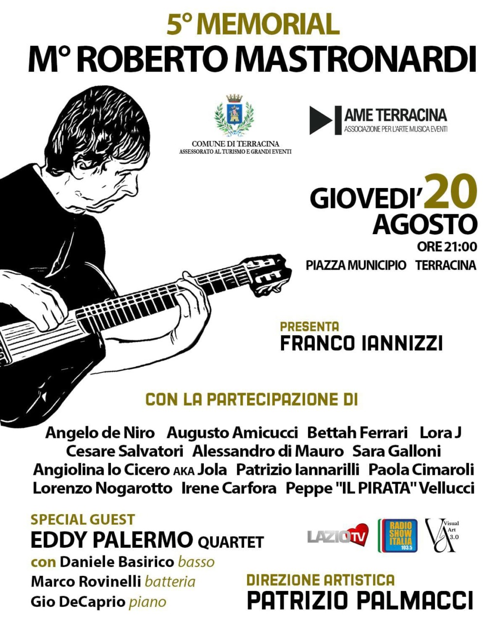 Il Memorial Roberto Mastronardi in Piazza Municipio
