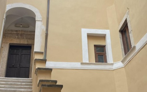 Palazzo Caetani, completato il restauro delle facciate interne