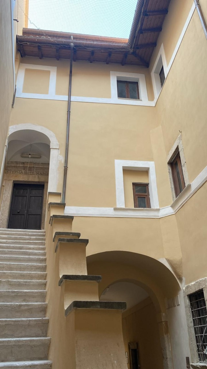 Palazzo Caetani, completato il restauro delle facciate interne