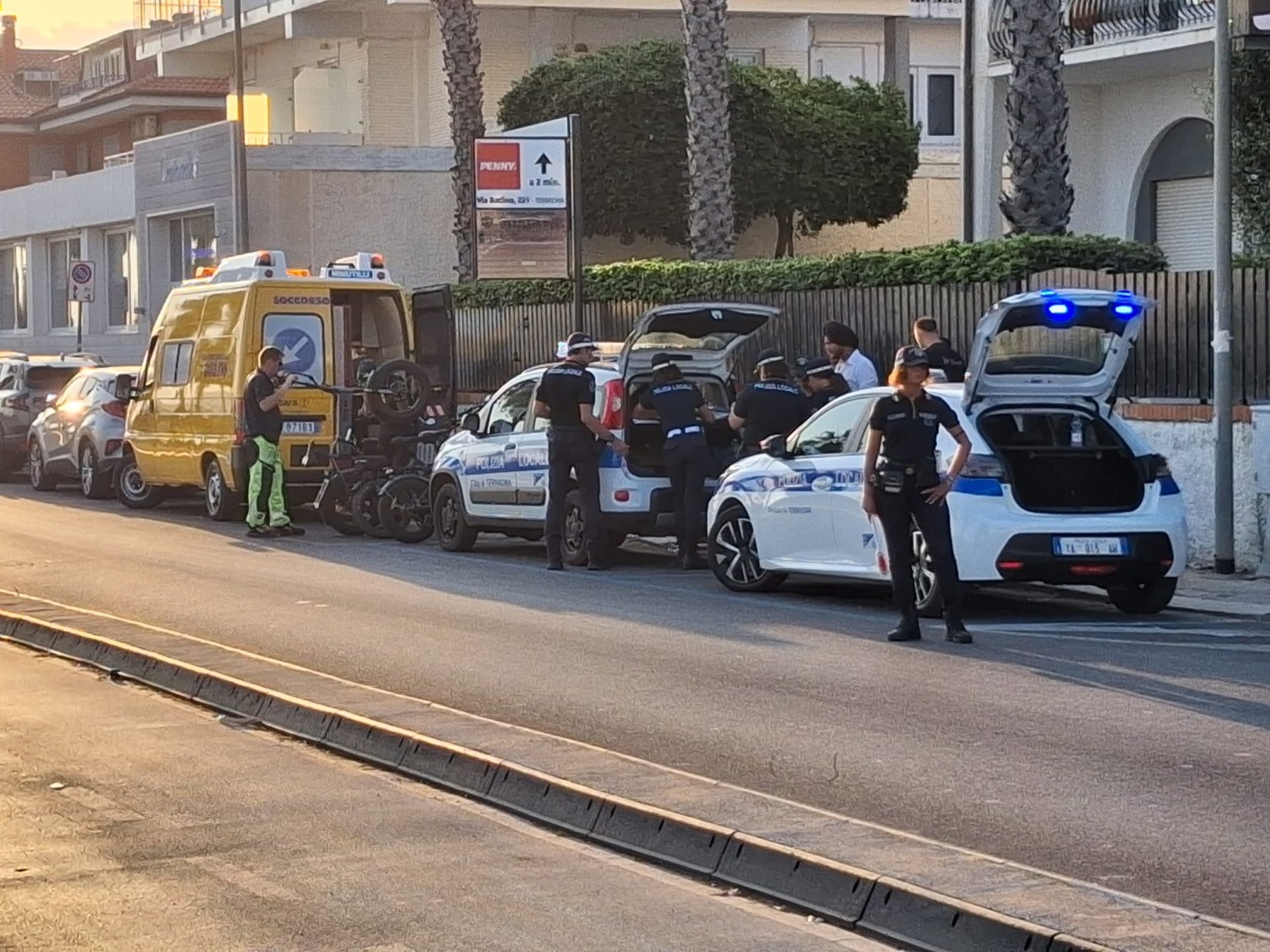 La Polizia Locale sequestra dieci velocipedi a pedalata assistita