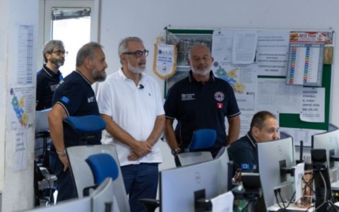 Ferragosto, Rocca visita la Sala operativa della Protezione civile / L’INTERVISTA