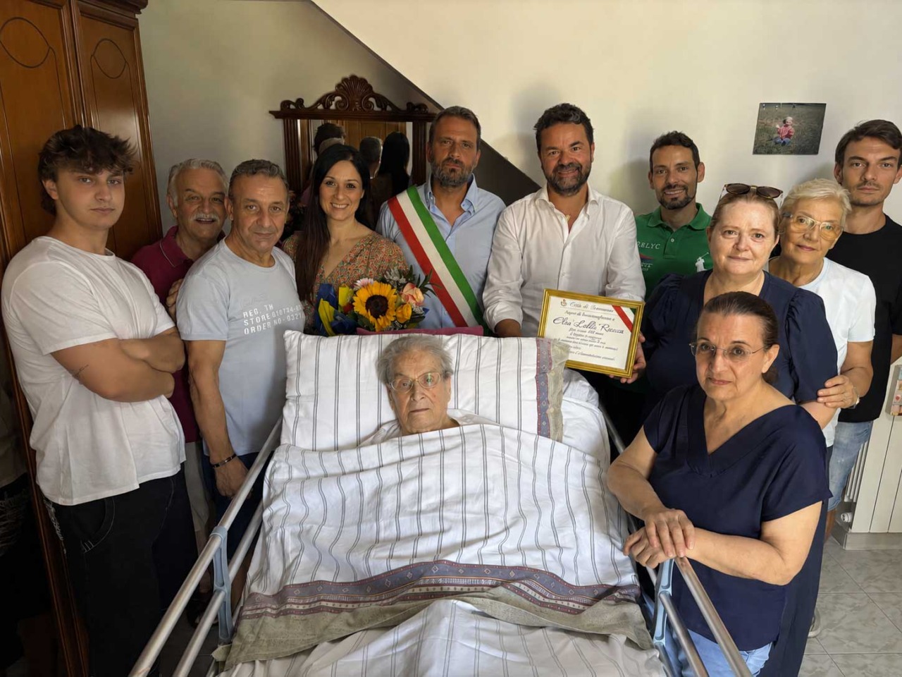 Un’altra centenaria in provincia, festa per i 100 anni di “Zia Lella”