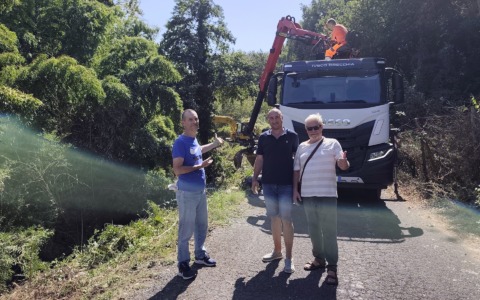 Fossignano, al via la bonifica di via delle Folaghe