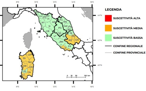 Maltempo, nuova allerta