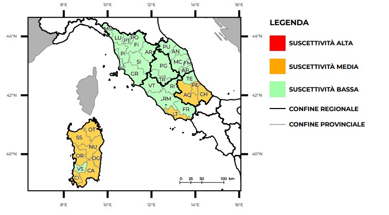 Maltempo, nuova allerta