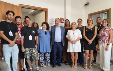 Dormitorio comunale, visita dell’assessore ai Servizi sociali Maurizio Galardo