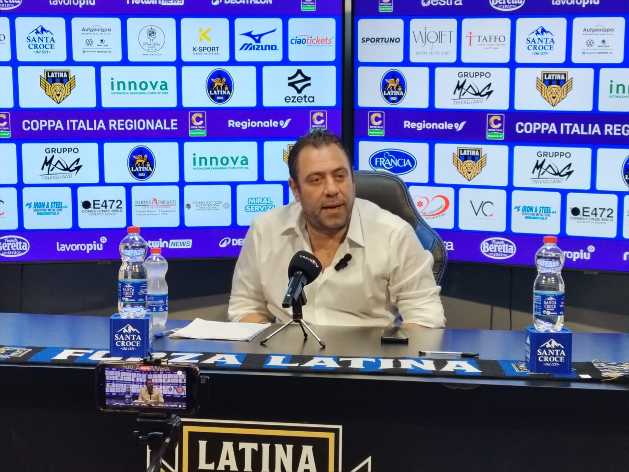 Condò: “Invito tutti a volere bene al Latina”