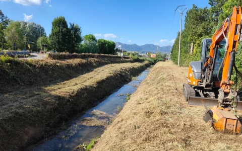 Consorzio di Bonifica Valle del Liri, in ultimazione gli interventi di manutenzione sul reticolo idrografico di Cassino e Colfelice
