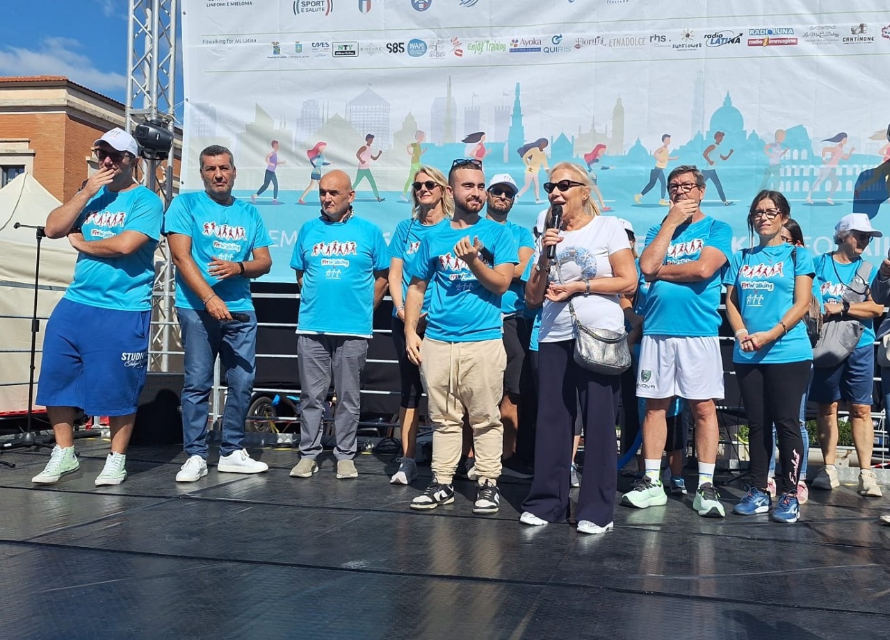 Fitwalking for AIL 2026, a Latina oltre 1.200 iscritti per sostenere la ricerca e l’assistenza ai pazienti ematologici